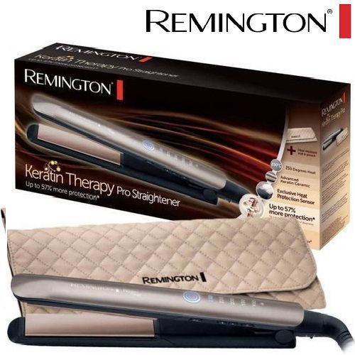  Remington Lisseur Keratin Therapy Pro Straightener - S8590 - Gris