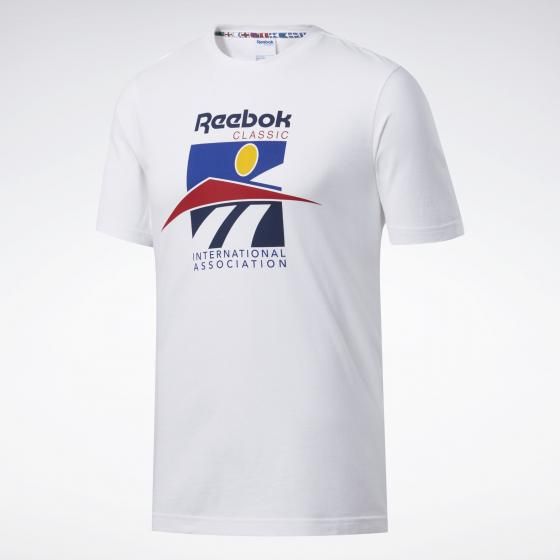  Reebok T-Shirt Homme\ CLASSIC INTERNETIONAL  / FK2625/ BLANC