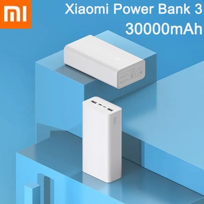  XIAOMI 3 Boost Pro - Power Bank 30000mAh 18W Fast Charge