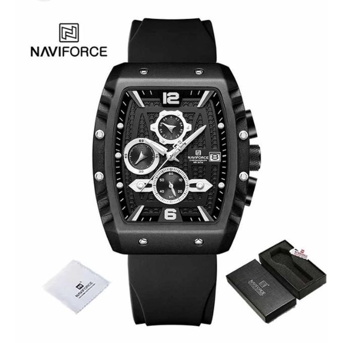  Naviforce Montre Homme - NF8025 - Bracelet silicone