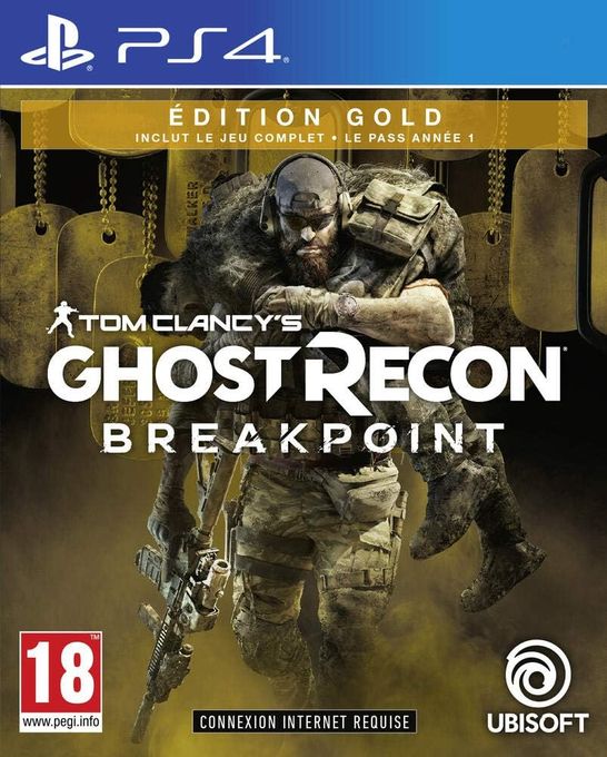  Playstation Tom Clancy's Ghost Recon Breakpoint - Gold Edition / PS4