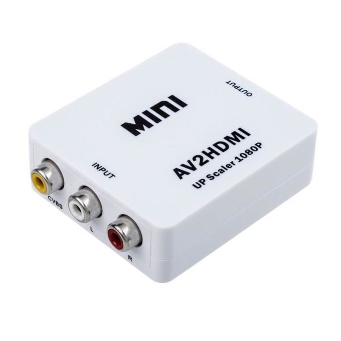  Mini Convertisseur - AV2HDMI - Blanc