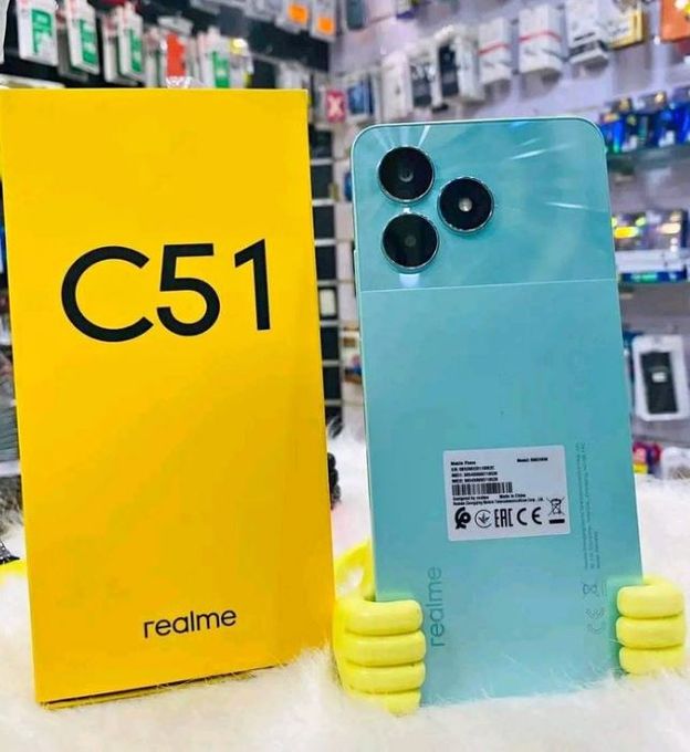  Realme C51 - Téléphone portable 4G 6,74 pouces 64 Go/4 Go - Vert