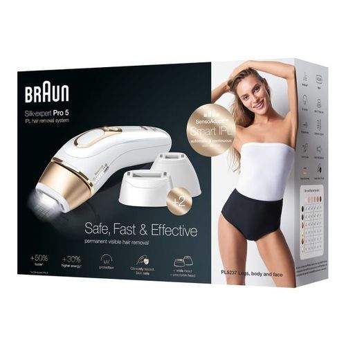  Braun Silk-Expert Pro 5 Ipl Pl5237 Avec 4 Accessoires