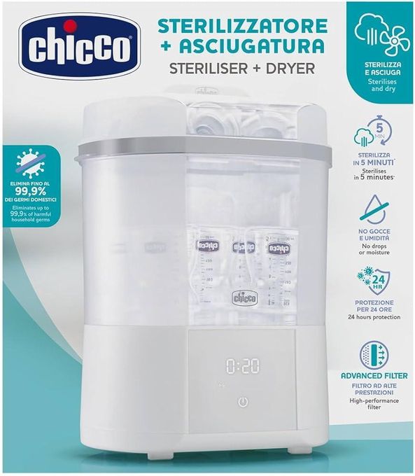  Chicco Stérilisateur digital avec séchage