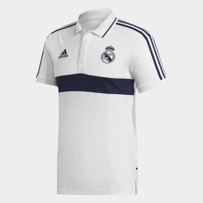  Adidas Real Madrid Blanc Bleu Dx8707