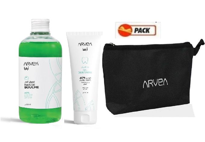  Arvea Pack soins dentaires à base de plantes médicinales