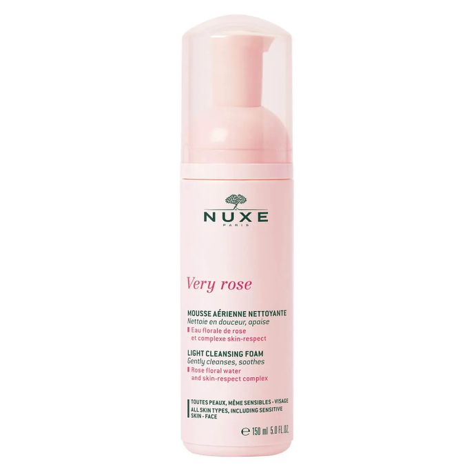  Nuxe Mousse aérienne nettoyante very Rose Visage 150 ml