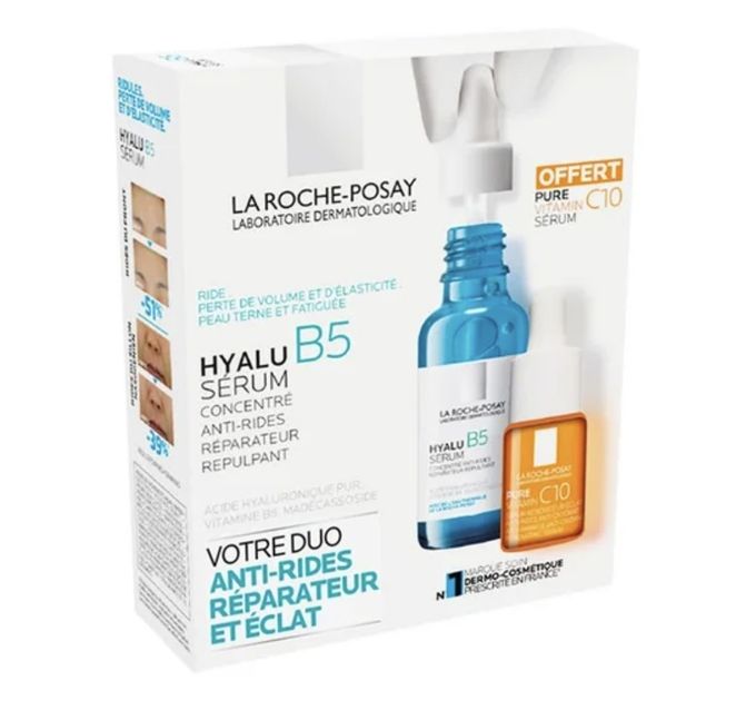  La Roche-Posay Set Hyalu B5 Sérum + Mini Pure Vitamin C10 Serum