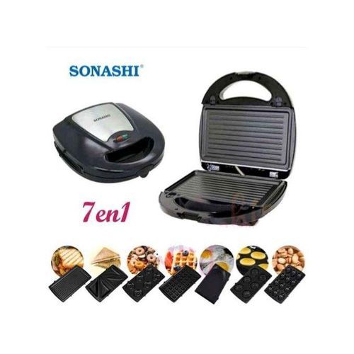  Sonashi Panineuse multi grill 7 En 1-SSM 862