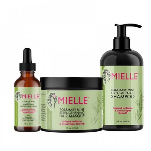  Mielle Pack Soins CAPILLAIRE ROSEMARY Mint ( Masque + Huile et shampooing )