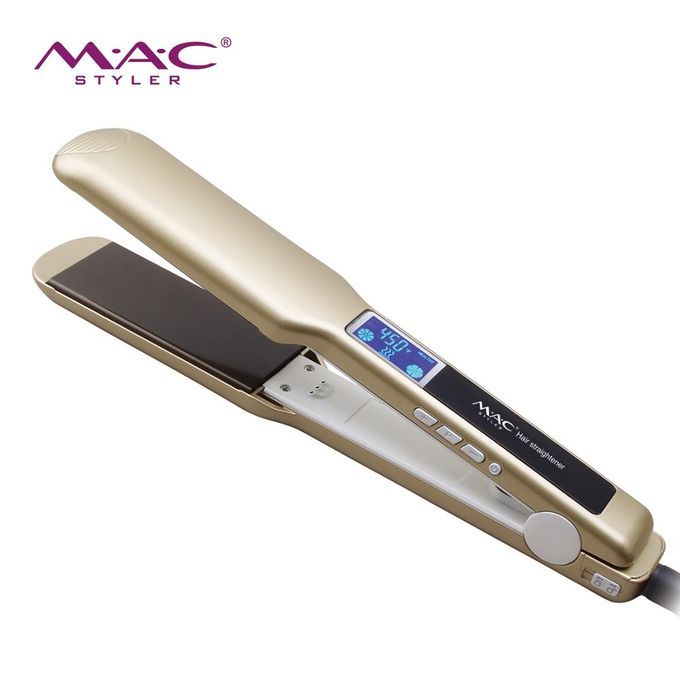  Mac Styler Fer À Lisser - Plaques Céramiques - 450°F - Gold MC-2031