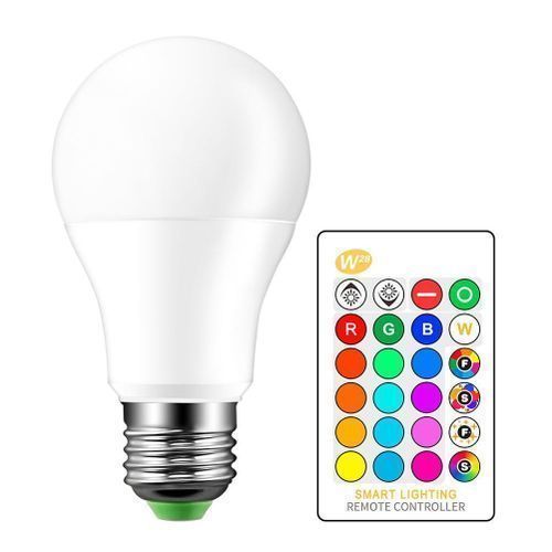  Lampe Led Rgb+W Pour Décoration & Fête Avec Télécommande