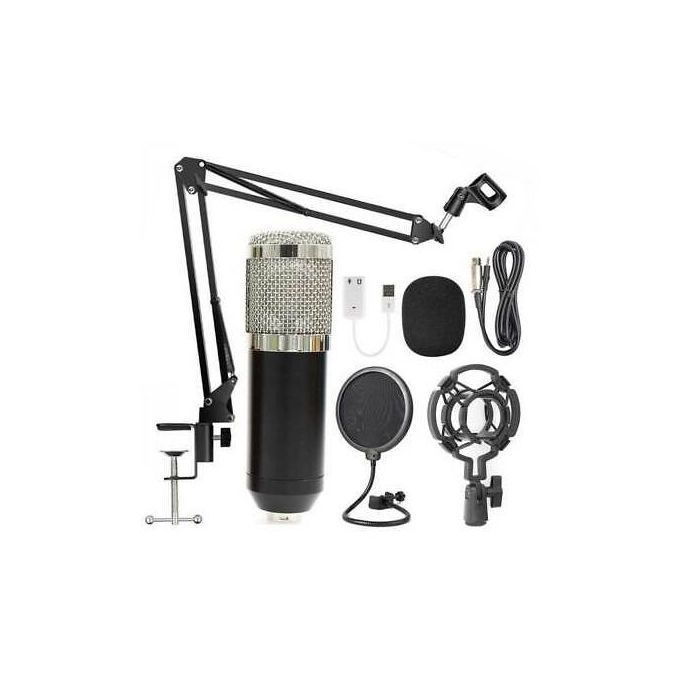  Kit Microphone  Avec Micro - M-800U - Noir