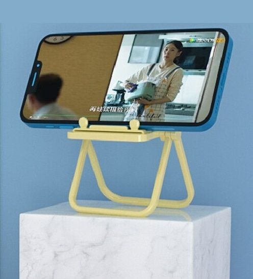  Support Téléphone Pour Bureau Extra Slim Forme de Chaise Universel