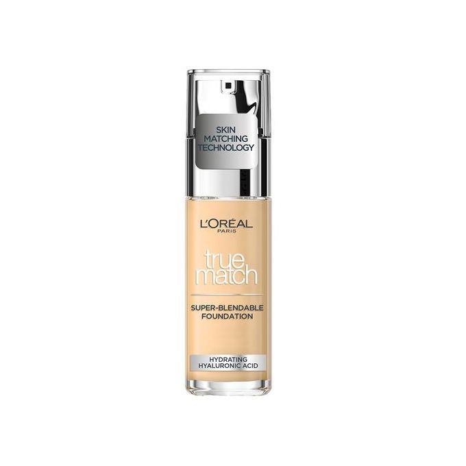  L'Oreal True Match Fond de Teint Liquide avec SPF et Acide Hyaluronique-1.R/1.C- 30 ml