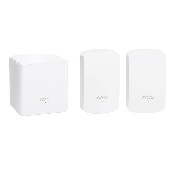  tenda Pack 3 Systèmes WiFi Maillé NOVA AC1200 pour toute la maison 300m² MW5 (3-Pack)