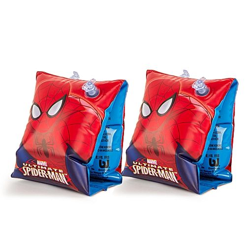  Bestway Brassards Spider man - 25 x 15 cm - Rouge