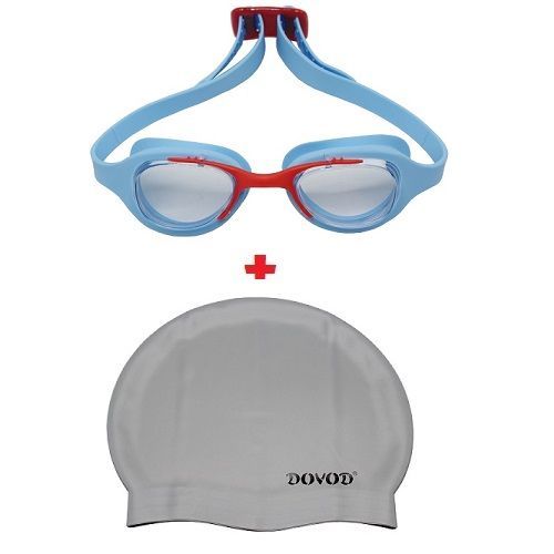  Dovod Kit de natation Lunette G-6110 + Bonnet SC-30 g + Bouchon a Oreille