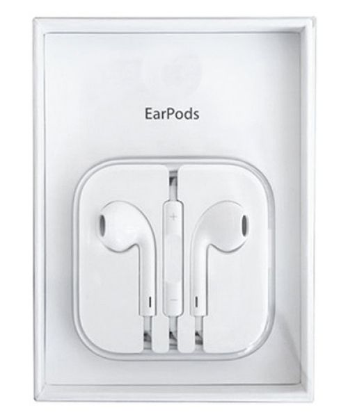  Générique Écouteurs filaires 3,5 mm - Earpods md827zm/b - avec micro - Blanc