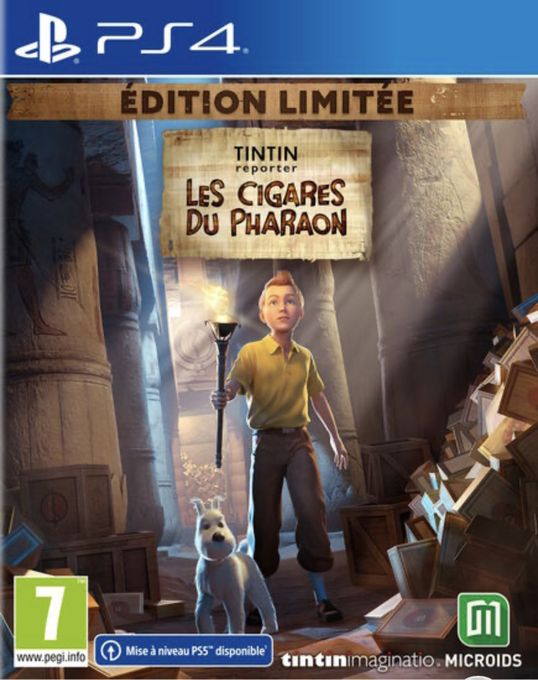  Playstation Tintin Reporter Les Cigares Du Pharaon Limited Edition (Steelbook)