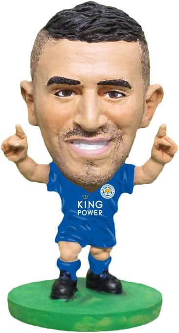  SOCCERSTARZ Figures Soccerstarz - Riyad Mahrez - Leicester City / Home Kit ( Classic)