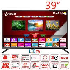  Starsat Téléviseur 39" HD Smart LED TV Android 5.0 - Noir
