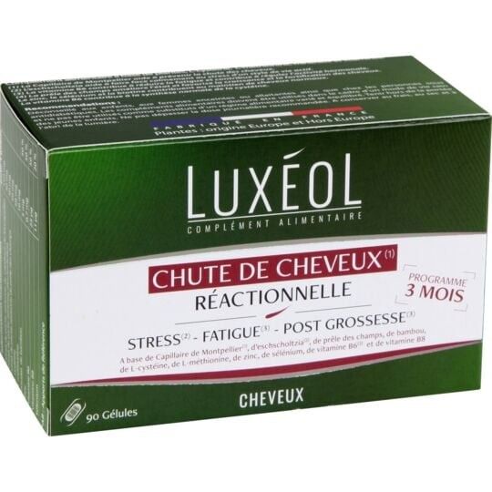  Luxéol Complé-ment Alimentaire Chute Cheveux réactionnelle 42.3g