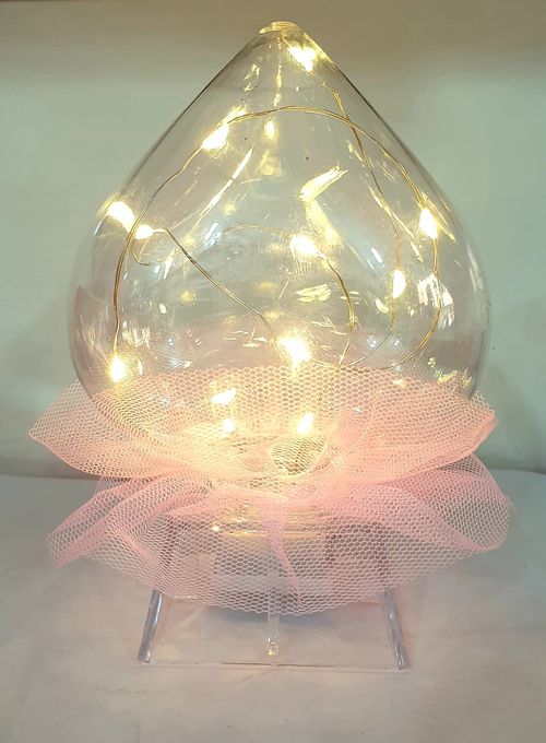  Lampe LED Veilleuse En Forme ovale-rose
