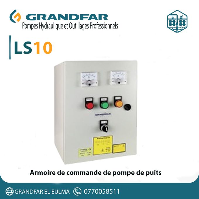  Grandfar Armoire de commande de pompe de puits