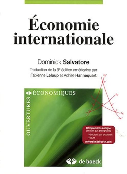  l'Etudiant .Economie internationale c34 eco.
