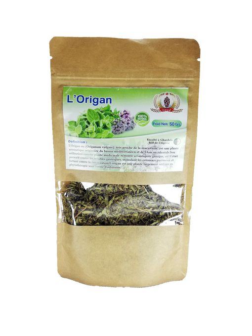  Plante L'Origan Sèche - Local - Sac 50 Gr