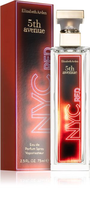  Elizabeth Arden Eau de Parfum Pour Femme 5th Avenue NYC Red 75ML