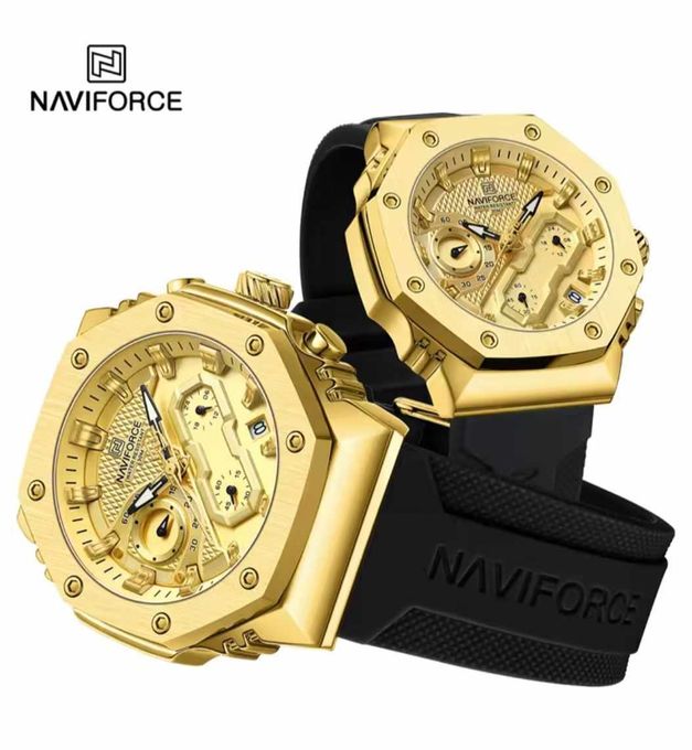  Naviforce 	 Montre Homme - NF8035 - Bracelet silicone
