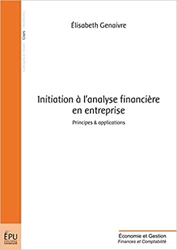  Publisher Initiation À L'Analyse Financière En Entreprise C44 Eco