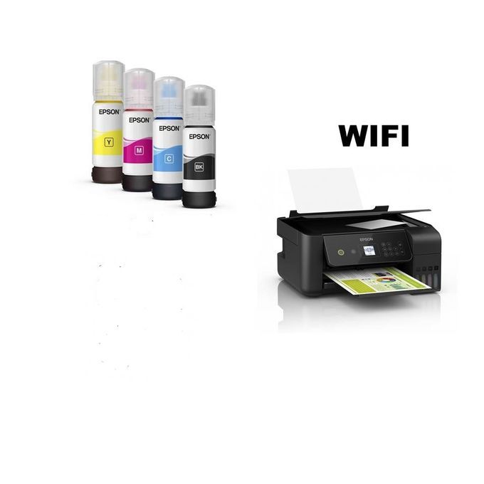  Epson Ecotank L3160 Imprimante Multifonction Couleur A4 Wifi