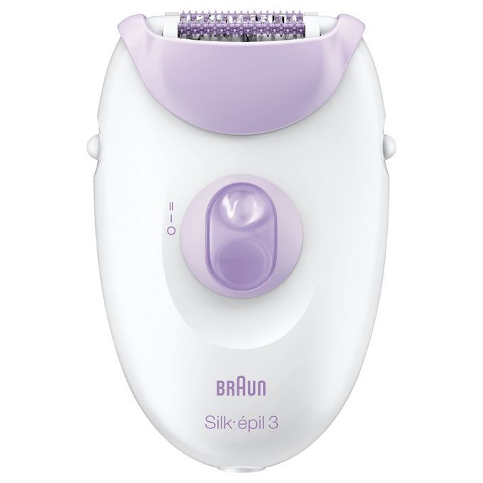  Braun Épilateur Silk-Épil 3 Se3170 - Blanc/Violet