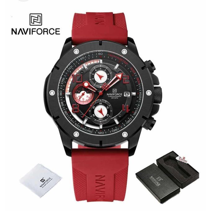  Naviforce Montre Homme - NF8034 - Bracelet silicone