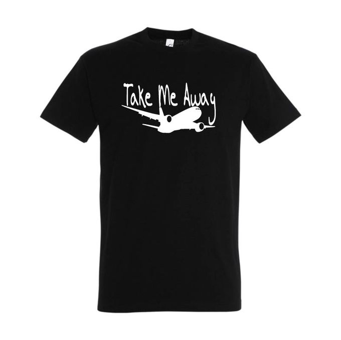  Bz T-Shirt - Take me Away-Noir