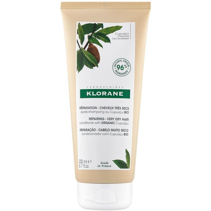  Klorane Après-shampoing au Cupuaçu BIO Cheveux très secs - 200 ml