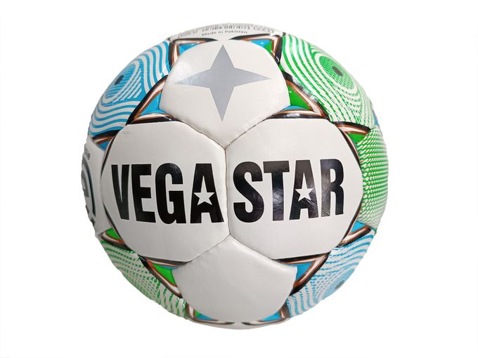  VEGA STAR Ballon Football Size 4 - Blanc /Jaune