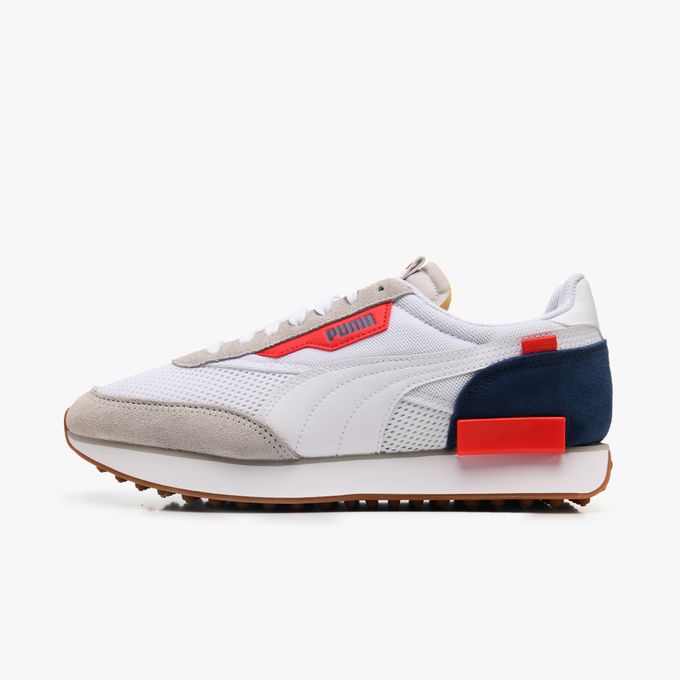  Puma Baskets Homme FUTURE RIDER STREAM ON - 37153002 - Blanc