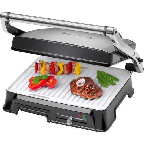  Clatronic Multi Grill Barbecue Panini KG 3571  2000 W   Noir/Argent