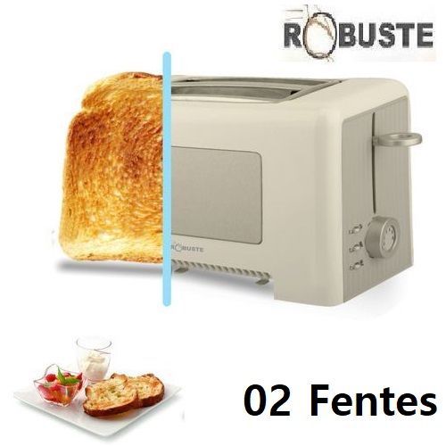  Robuste Grille Pain Avec 2 Fentes T-356As - Blanc