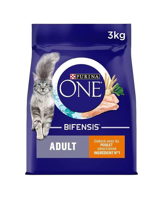  Purina One Croquettes Chats Adultes Poulet 3kg