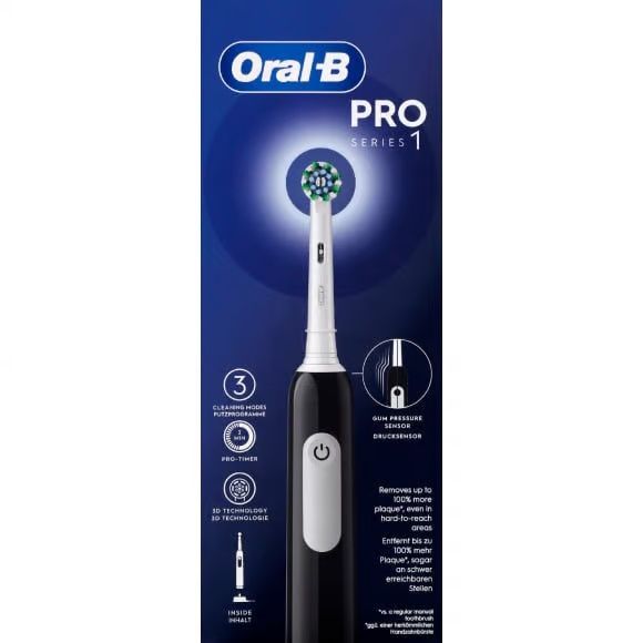  Oral B Brosse à Dents Electrique Rechargeable Nettoyage 3D Pro Series 1