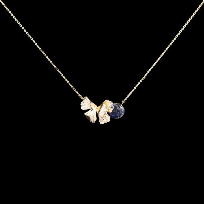  Collier Pansy Sodalite