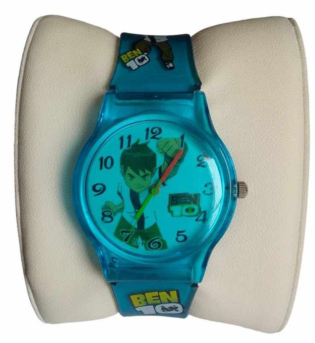  Montre enfant - Bracelet en silicone - Bleu