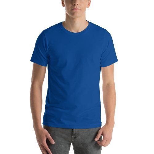  Tshirt Pour Homme - Confortable à porter - Pour l'été - bleu roi