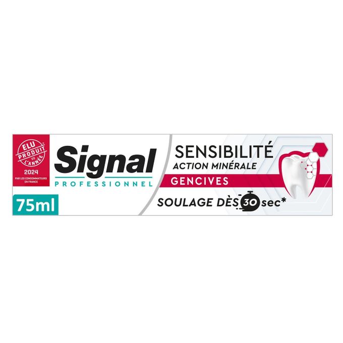  SIGNAL Dentifrice Professionnel Sensibilité Gencives